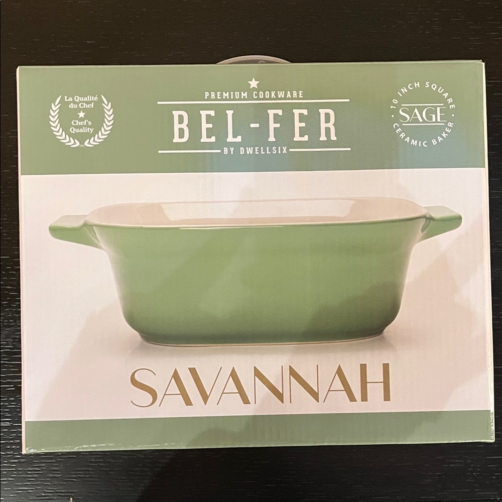 Sage Green Ceramic Bakeware
